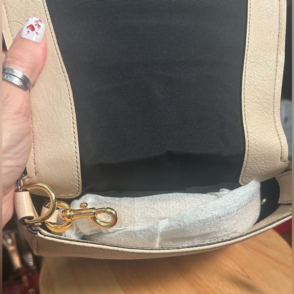 NWT Marc Jacobs Empire City Leather Fold-Over Messenger Bag - Picture 12 of 12